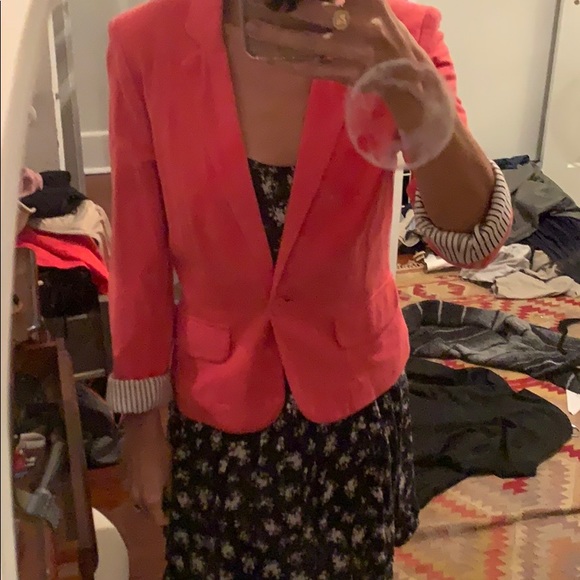 Cynthia Rowley pink blazer - Picture 5 of 6